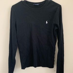 Polo Ralph Lauren Black Long sleeve Tee